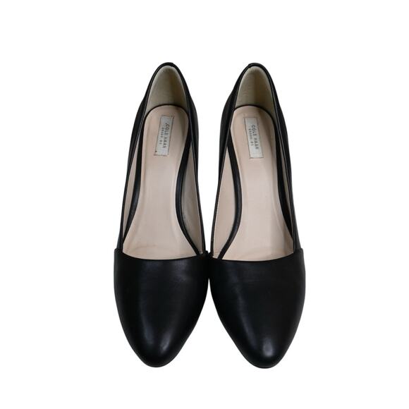 Cole Haan Womens 9B Grand.OS Black Leather Pump - Picture 3 of 9